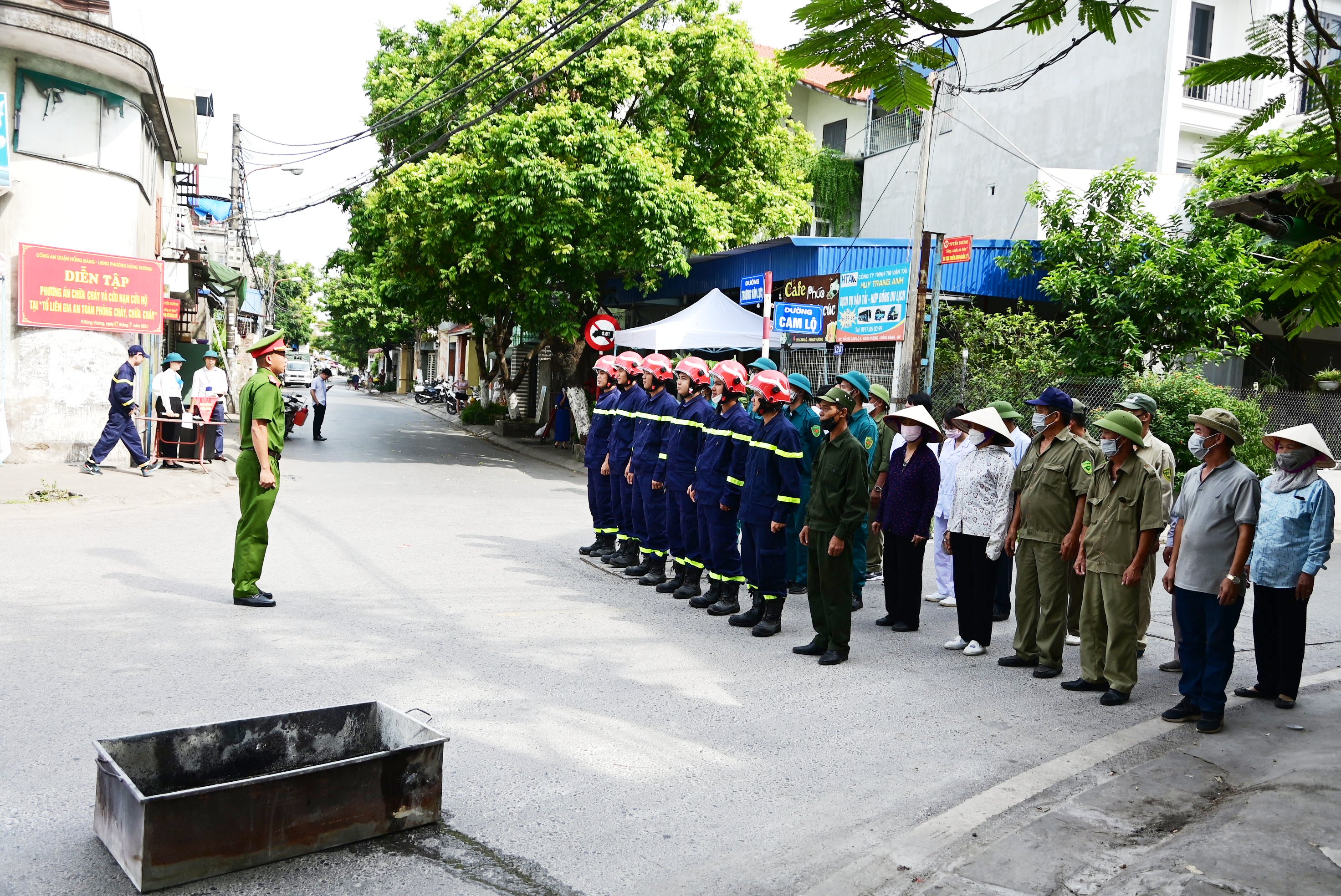 Công an phường Hùng Vương tăng cường  công tác quản lý Nhà nước về an ninh trật tự